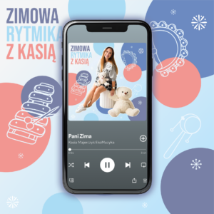 Płyta "Zimowa Rytmika z Kasią"